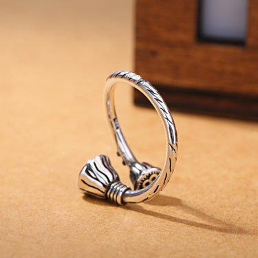 THAI SILVER Lotus 'PURITY' Ring